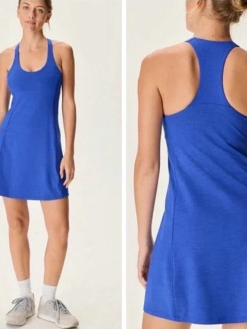 Outdoor Voices Blue Racerback Active Dress
